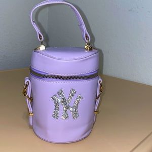 Lavender small NY purse